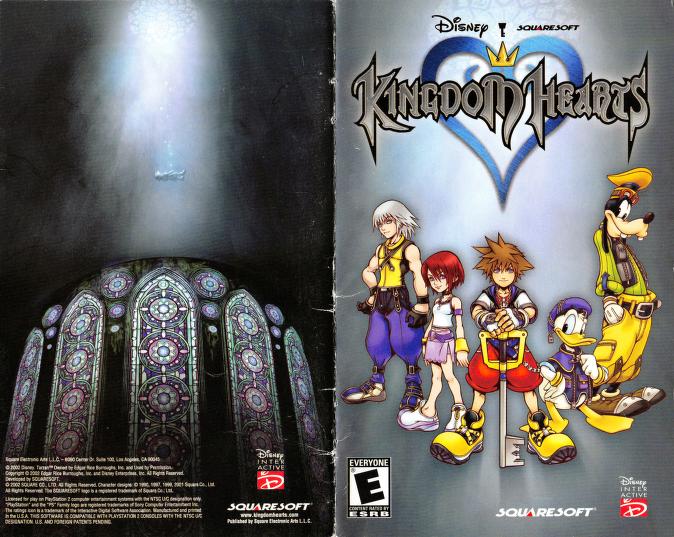 Kingdom Hearts Manual & Cover (NTSC) (PS2) : Square Enix : Free Download,  Borrow, and Streaming : Internet Archive
